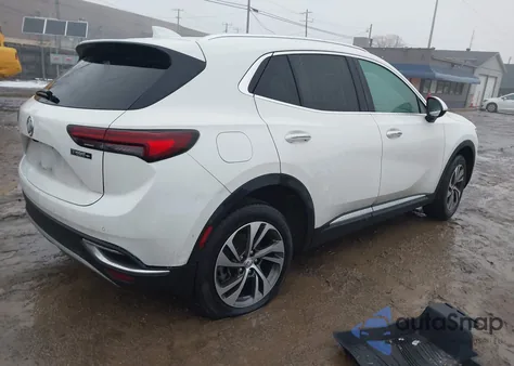 2022 Buick Envision Fwd Essence z USA, uszkodzony, nr VIN LRBFZNR49ND027571